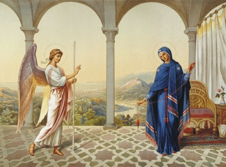 Благовещение Пресвятой Деве Марии