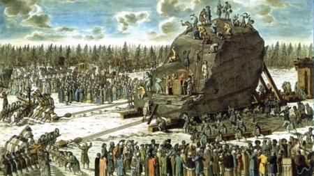 Попирающий гада: как появился самый известный памятник Российской империи