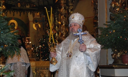 Наместник Донского монастыря возглавил богослужение в праздник Обрезания Господня