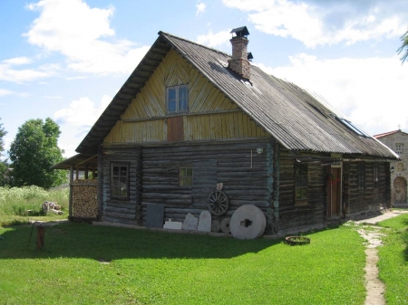Лето 2008 г. Деревня Гверстонь Печорского района